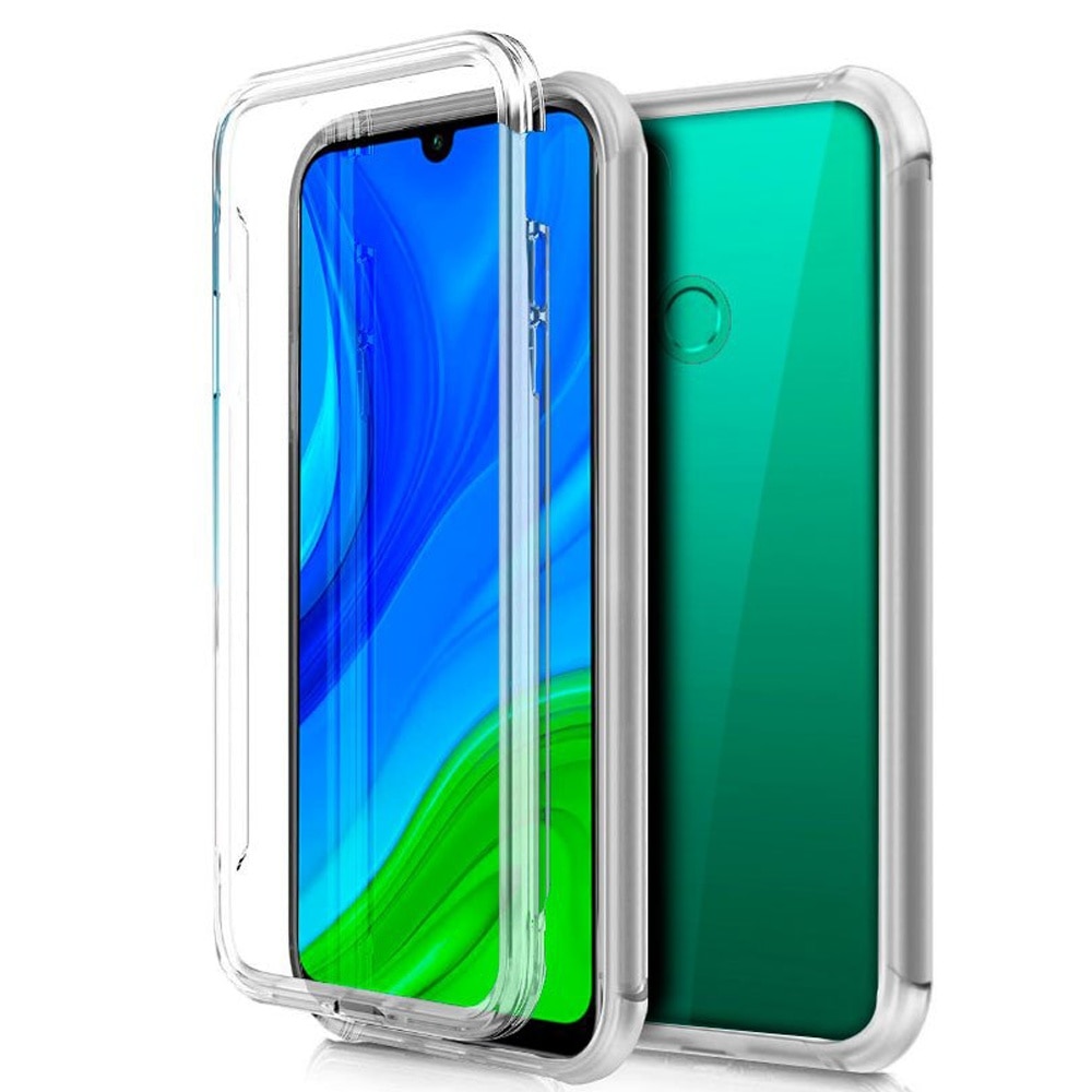 Huawei P Smart Volledige Bescherming Siliconen Case Transparant 360