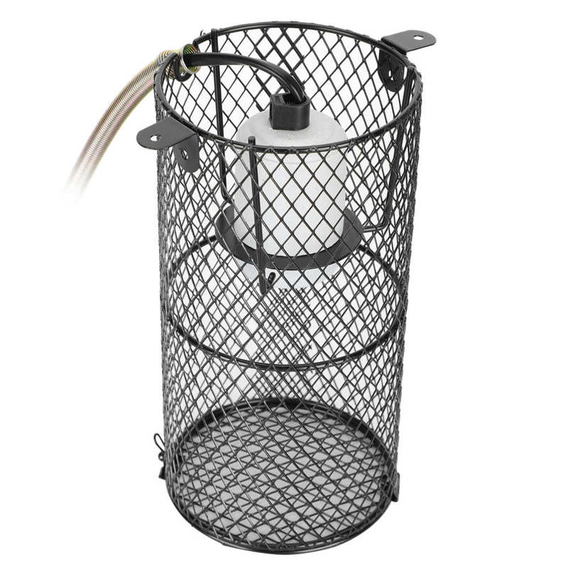 Habitat eclairage Reptile Anti brûlure abat jour céramique chauffage support de lampe pour animal de compagnie serpent lézard tortue tortue lampe lézard