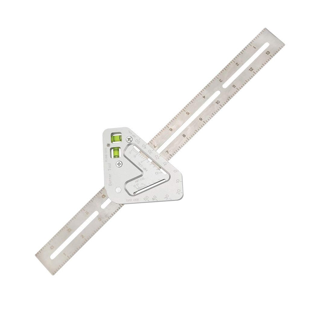 350mm Level Protractor Multifunctional Woodworking Triangle Ruler Angle Ruler Revolutionary Carpentry Tool Measuring Tools