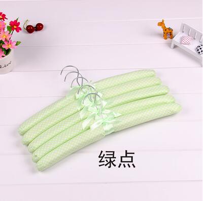 Sainwin-cintre en tissu polyester 10 pièces/lot 38cm | Porte-vêtements en éponge, cintres antidérapants pour vêtements, cintres de placards: 12