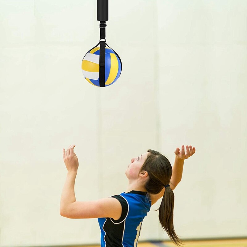 Volleyball-schlagtrainer, volleyball-schlagtrainingssystem, volleyballausrüstung, training zur verbesserung von aufschlag und sprungtechnik
