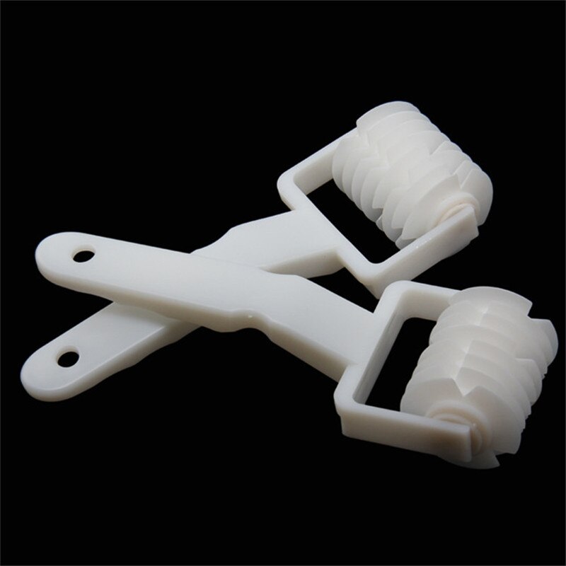 Pie Pizza Cookie Cutter Pastry Plastic Baking Tools Bakeware Embossing Dough Roller Lattice Cutter Craft Small Size
