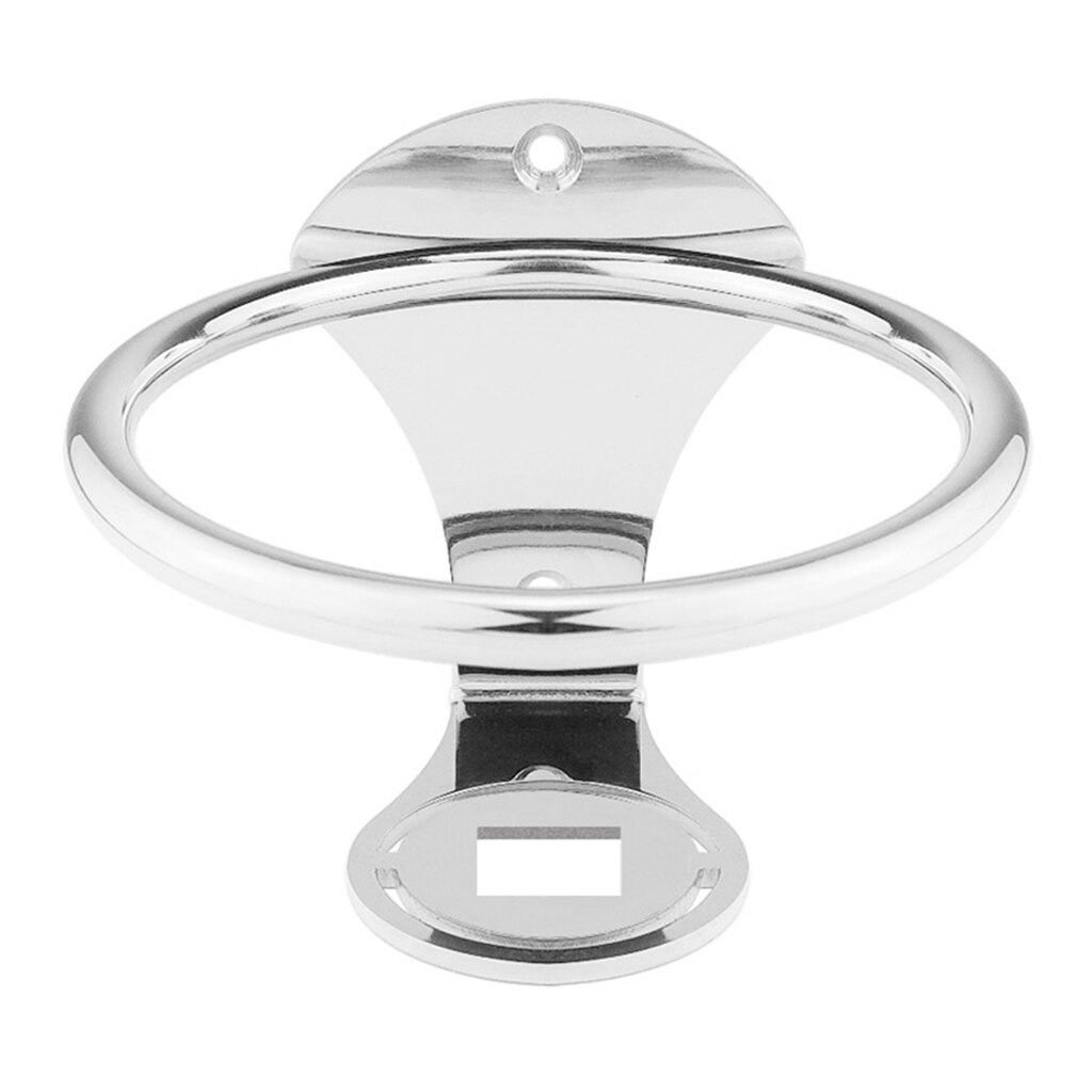 SILVER DRINK HOLDERS MARINE BOAT CARAVAN CAR CUP GLASS HOLDER MOUNT