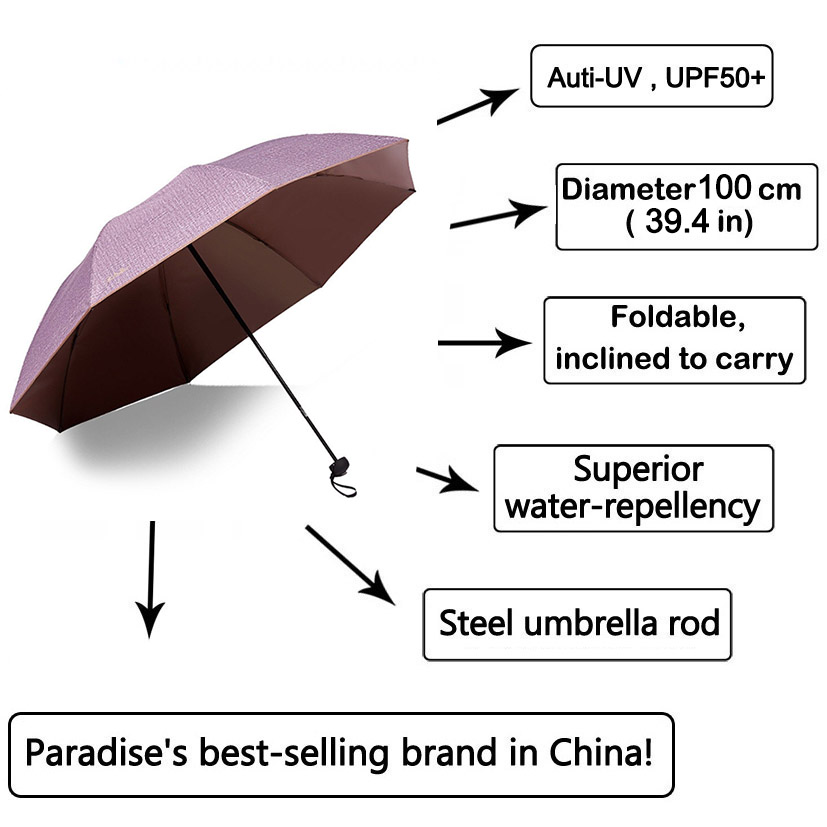 Paraguas de para hombres plegable a prueba de viento Anti-UV masculino Parasol chico portátil lluvia paraguas para hombre