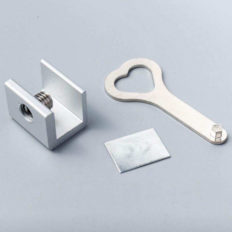 Adjustable Sliding Window Locks Stop Aluminum Alloy Door Frame Security Lock with Keys Home Office Safety window Lock