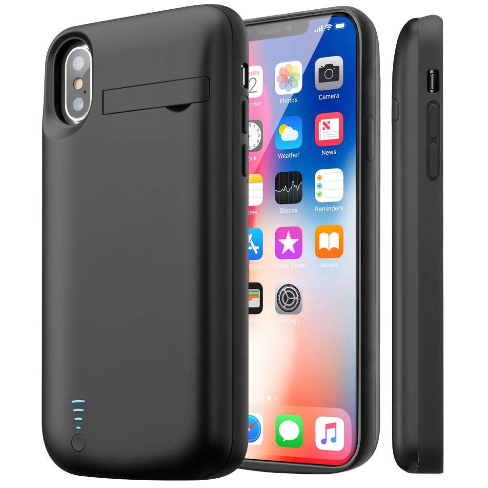 Funda de batería para iPhone X, XS, 5000mah, Xr, XsMax