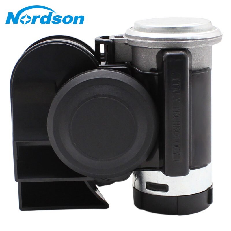 Nordson universal motorcykel elektrisk horn kit 12v 125db vandtætte super høje horn højttalere til scooter knallert dirt bike atv