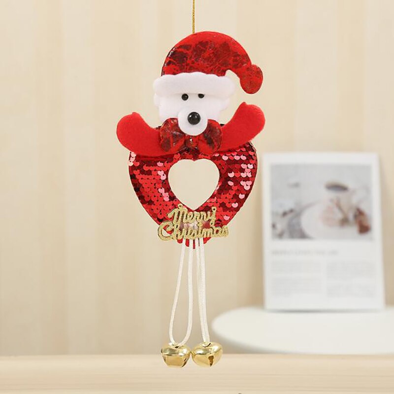 Kerstboom Ornament Kerstman Elanden Ster Opknoping Hanger Xmas Christmas Party Decor Voor Thuis