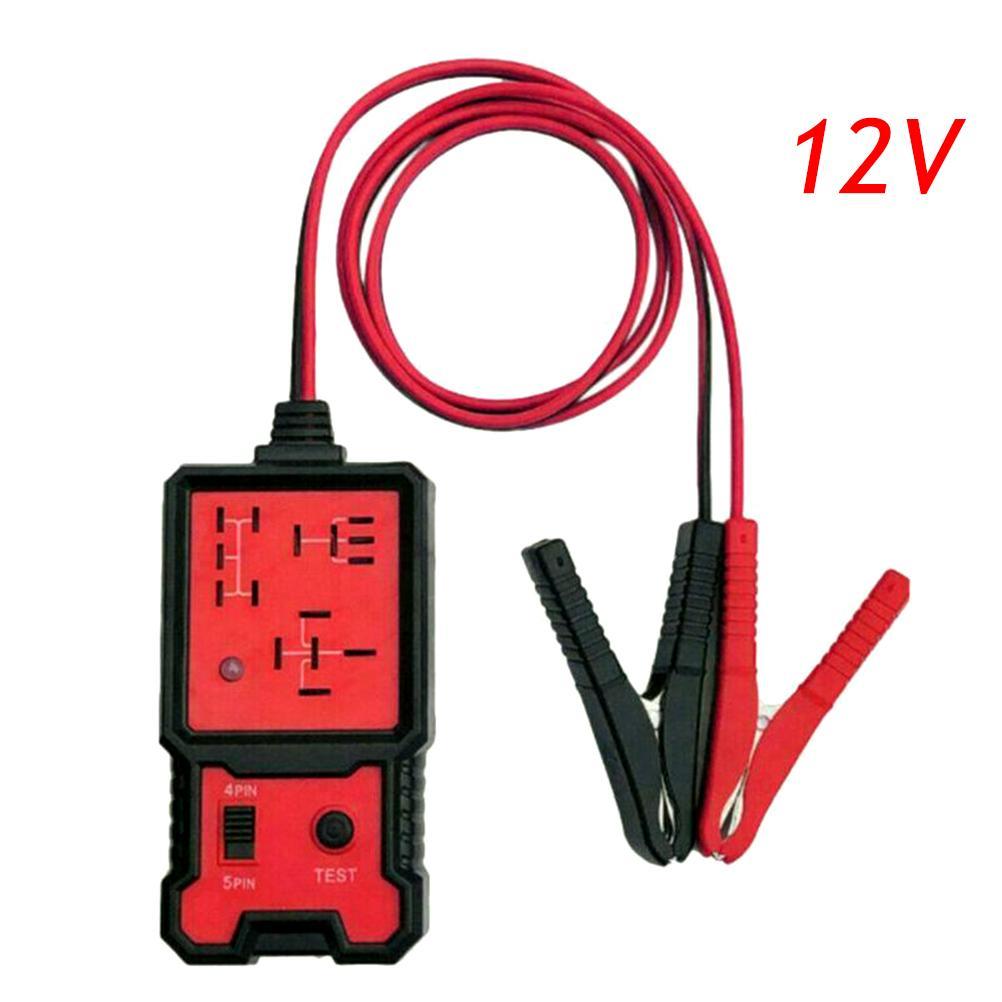 Automotive Relay Tester 12V Electronic Relay Tester Automotive Battery Checker Auto Tool