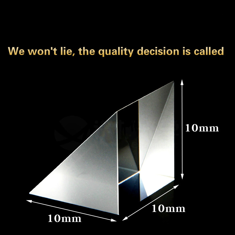 Óptica Spectral, Prisma de vidrio, Isosceles de punto, triángulo derecho