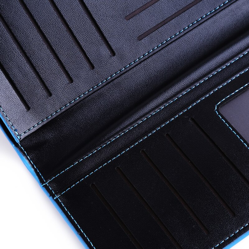 Authentic men's Long Wallet multi-card Korean Version Of The Trendy men's Wallet Hit The Color