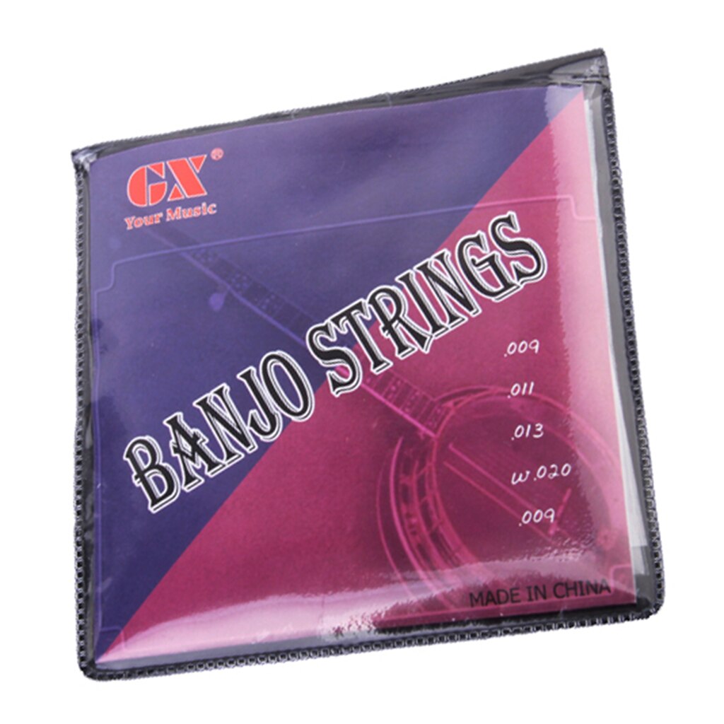 A set of 5 strings for 5 string banjo replacement grandado