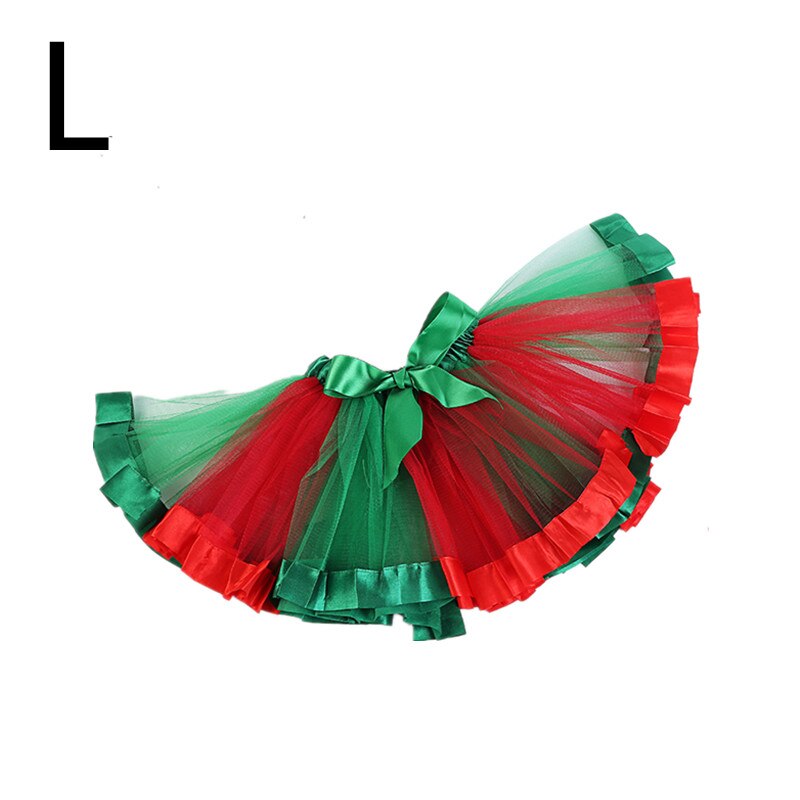 Jupe arc-en-ciel pour filles de 2 à 8 ans, jupes de fête colorées, en Tulle pelucheux multicolore pour enfants: Style 10