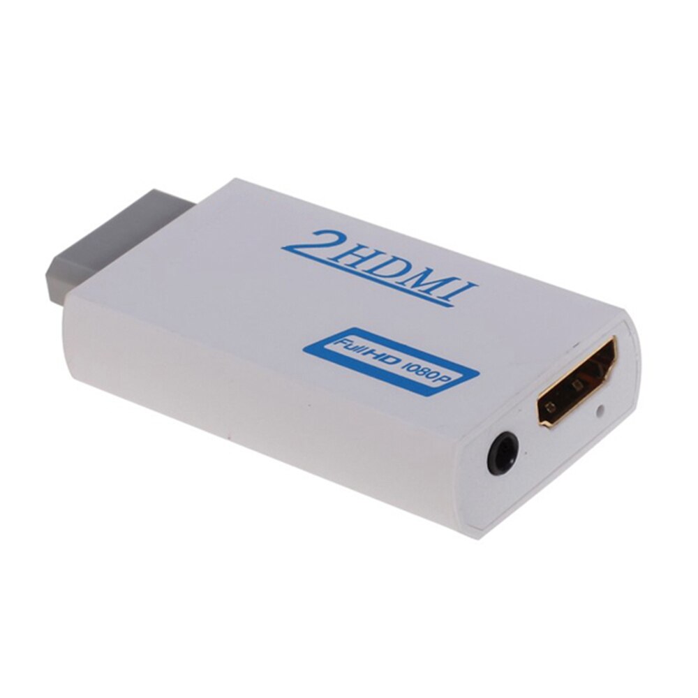 Für Wii zu HDMI Adapter Konverter Unterstützung 720P 1080P 3,5mm Audio- Für W-II 2 HDMI