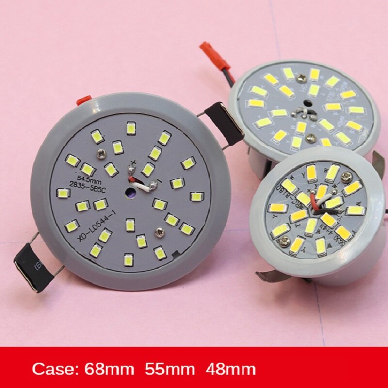 Led patch lyskilde gratis drev  ac220v/110v lys bord to-farve ingen grund til at drive lampe lysekrone eftermontering væge