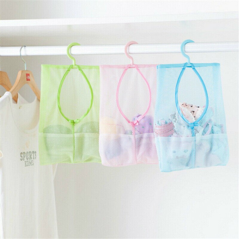 Drying Nets Laundry Peg Bag Storage Clothes Line Hanger Hooks Basket Bucket Pegbag Hanging Drying Mesh Rack Durable