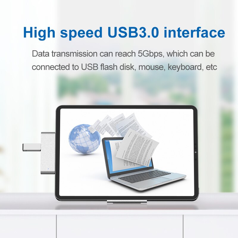 Type-C extension Type C toHDMI-compatible multi-function HUB iPad Pro hub