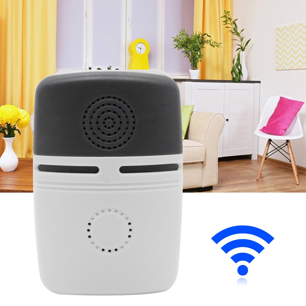 Wireless Smart Doorbell Remote Control 32 Tune Songs Intelligent Door Ring Home Office Hotel Security Transmitter+Receiver