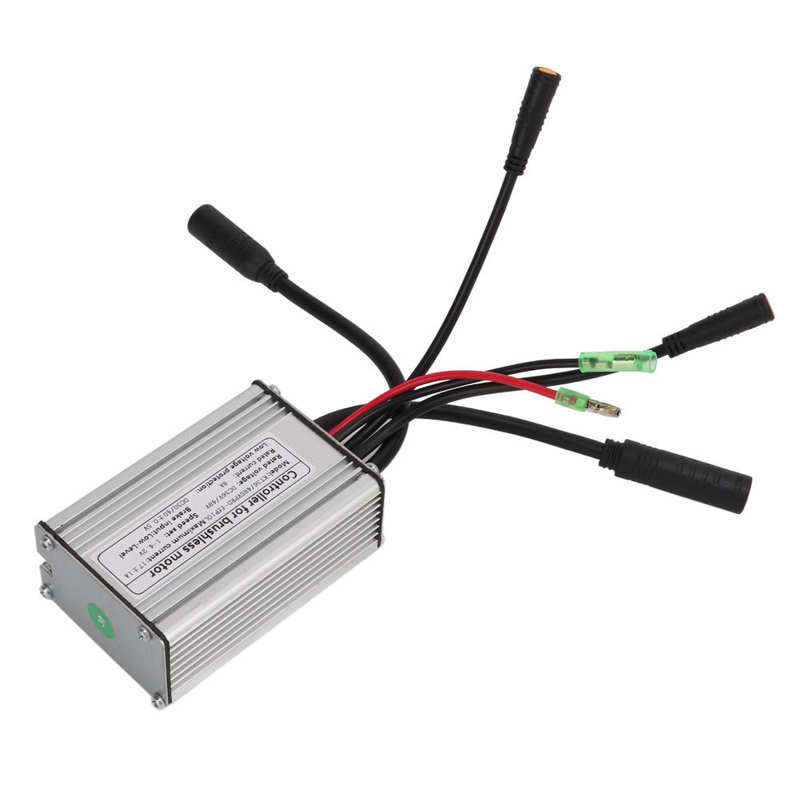 17A Sine Wave Controller Easy Installation Aluminum Alloy Sensitive Sine Wave Controller with Light Line for 250W Brushless