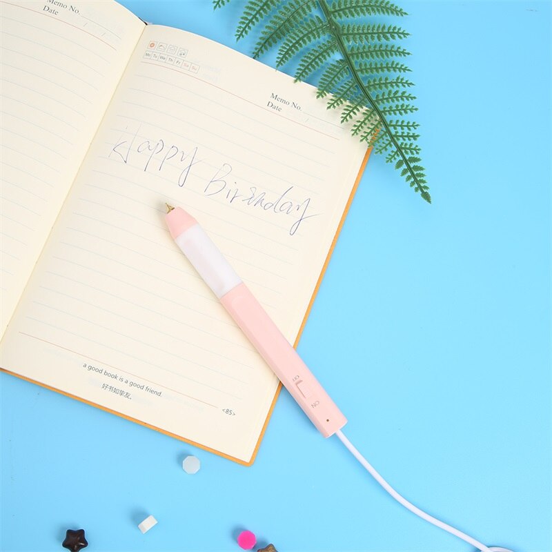 Roze Verwarming Stempelen Folie Pen Hittebestendig 1.5Mm/0.8Mm/2.5Mm Scrapbooking Voor Papier Leer plastic Gebruikt Diy Gereedschap
