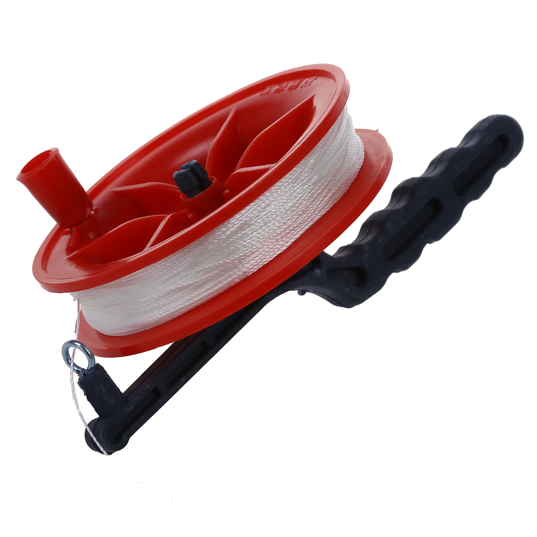 100M Twisted String Line Red Wheel Kite Reel Winder