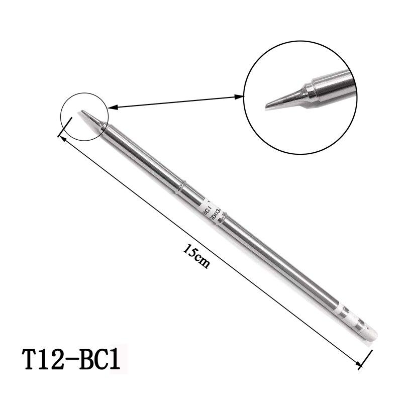 Absf 5 Pcs T12 Serie Soldeerbout Tips Voor Hakko FX951 Bakon 950D Soldeerstation