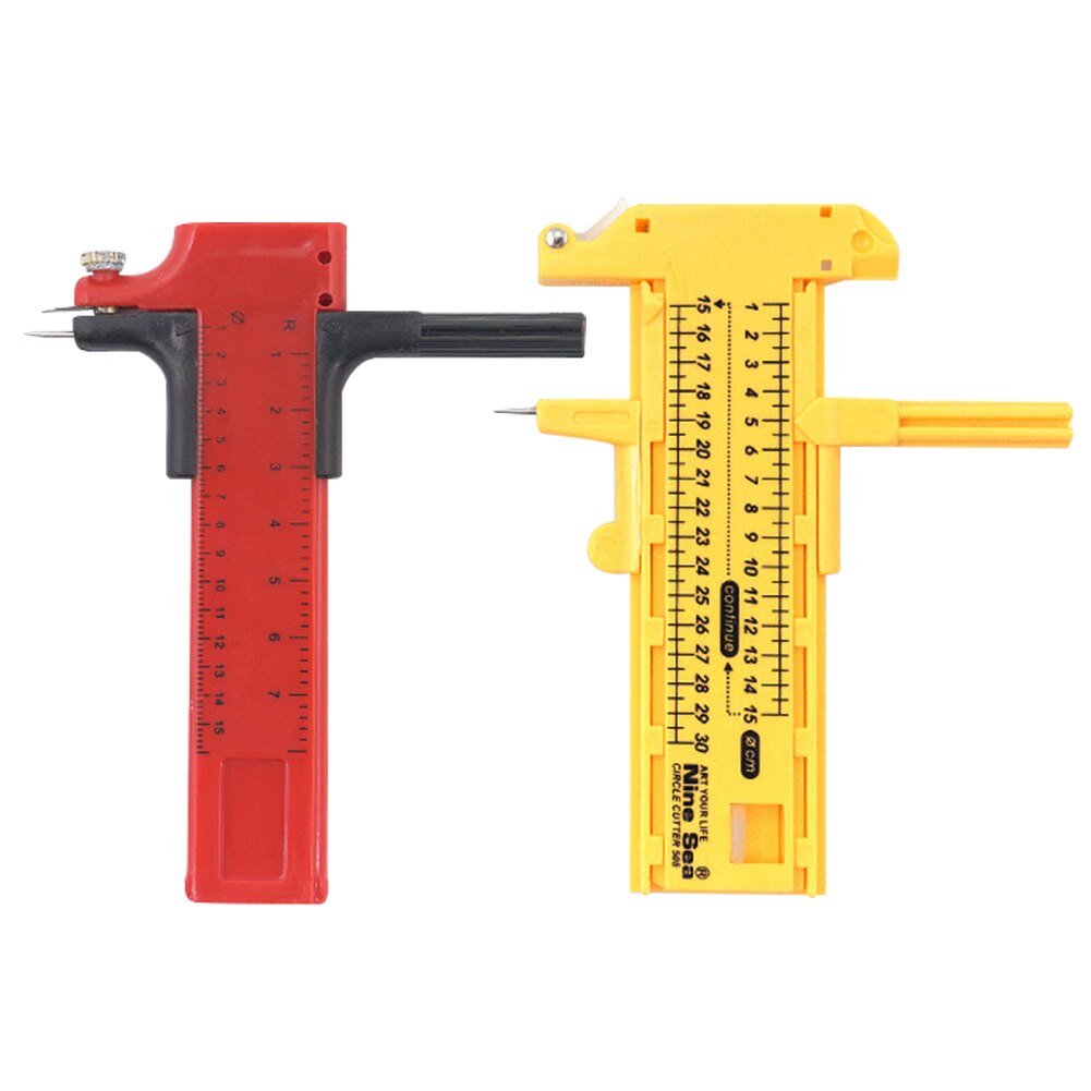 Portable Round Paper Cutting Tool Adjustable Compass Circle Cutter Photo Cloth Scrapbooking Card Circular Cutter Machine