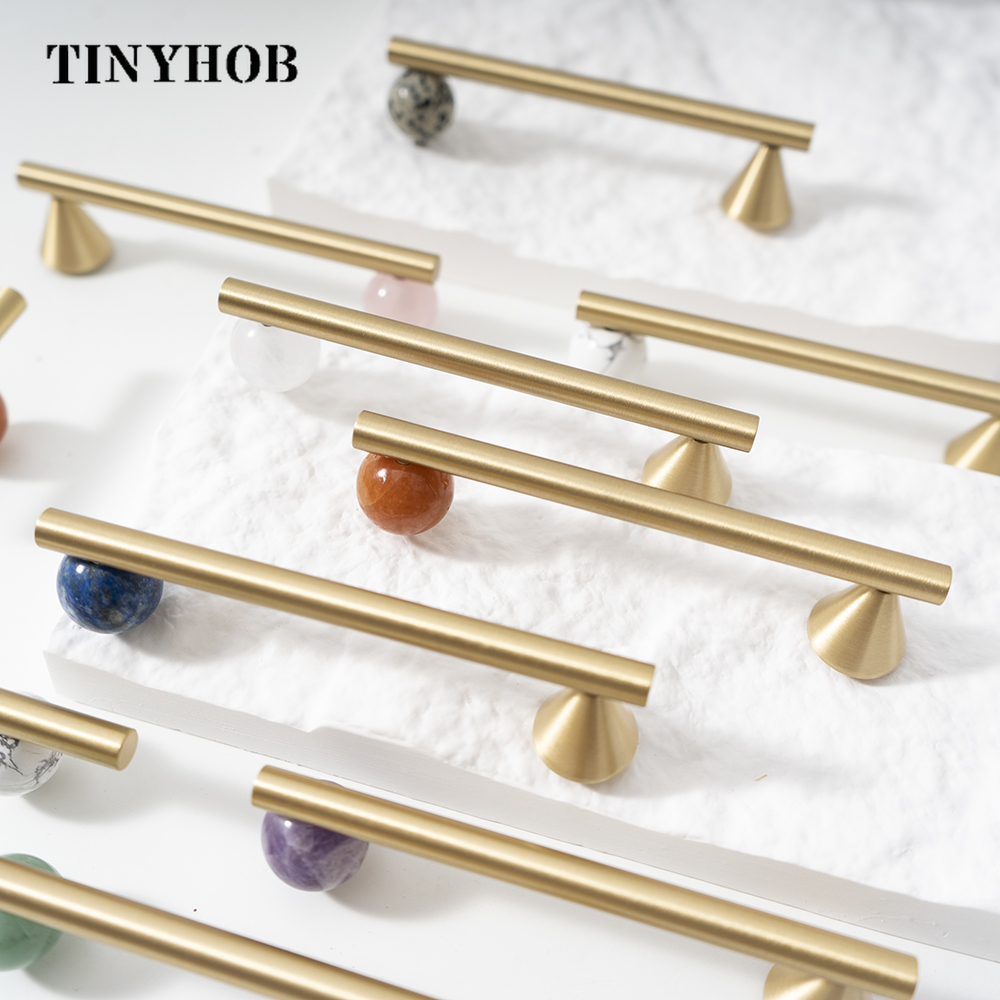 Tinyhob Möbelknopf aus natürlichem grünem Marmor und Durcheinander mit Erzähler/Griffen für Schränke und Schubladen, Knöpfe, Kleiderschrankgriffe