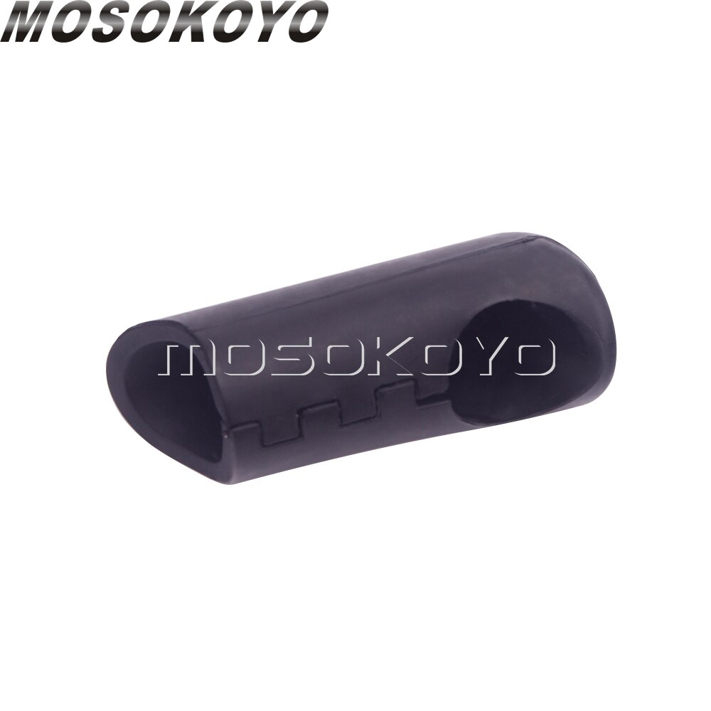 universell 1-1/4 "motorbeskyttelse veibeskyttelsesben ben knebeskytter gummideksel til harley på turné softail fett bob gate bob