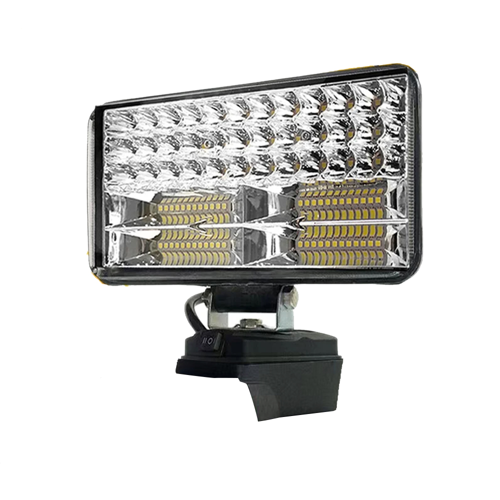 Luz Led para Milwaukee, batería de 18V, focos portátiles de 8 pulgadas, inalámbrico, para trabajo al aire libre, pesca, herramienta de emergencia portátil, luz de trabajo: Default Title