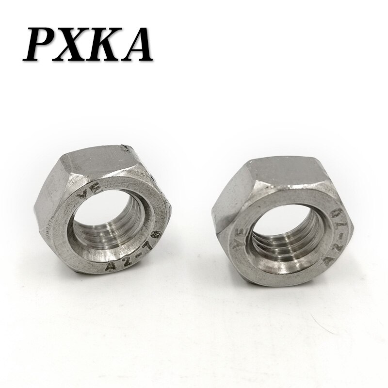 Authentique 316l écrous/écrous hexagonaux en acier inoxydable  m4 m 5 m 6 m 8 m 10 m 12 m 14 m 16 m 18 m 20 m 24