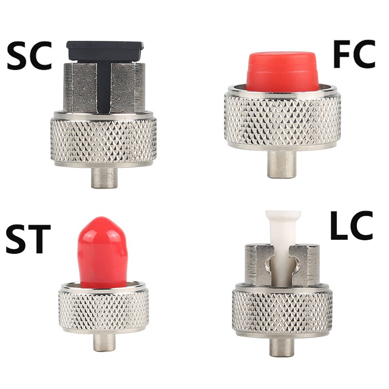 Otdr Overdracht Connector Fc St Sc Lc Adapter Otdr Glasvezel Connector Voor Optische Tijdsdomein Reflectometer Fiber Adapter: FC ST SC LC
