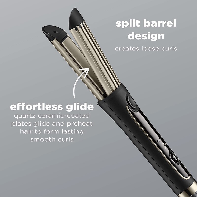 Airflow Styler Hair Straightener with Cooling Fan 2 in 1 Straight and Curl Hair Tools