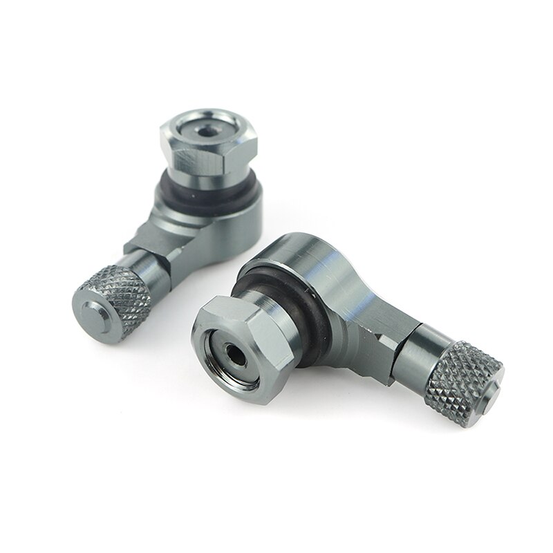Pour Yamaha Tmax 500 Tmax 530 traceur 900 MT07 MT-07 FJR 1300 v-max moto pneu Valve tiges Tubeless vannes 11.3mm 2 pièces: titanium