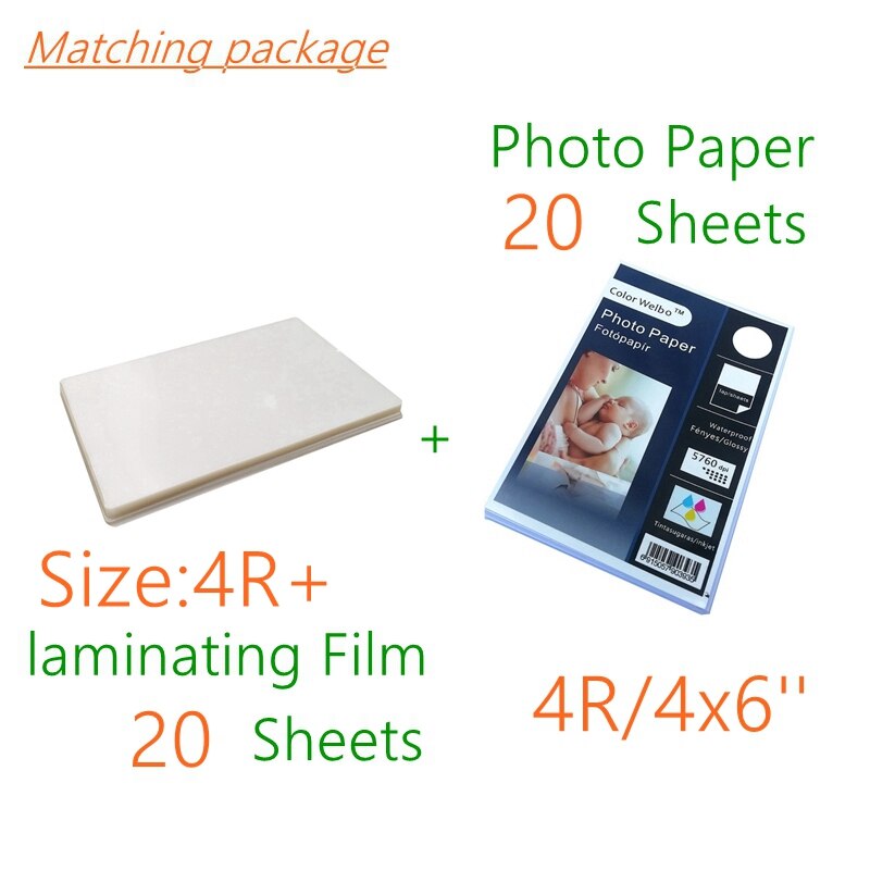 Paper factory direct cast coated one side 4x6 inch most popularstar printing products photo paper 4R glossy poster paper: Matching package