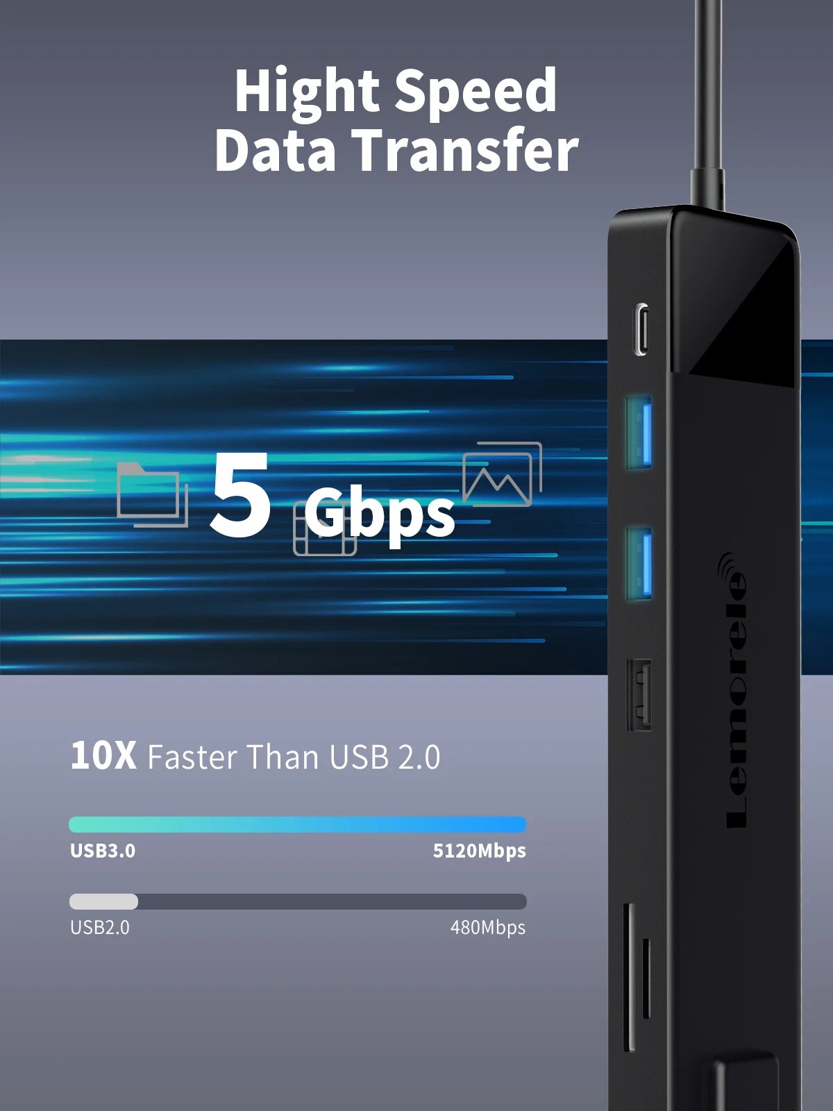 Koncentrator 4K USB USB C do podwójnej stacji dokującej HDMI VGA Gigabit Adapter USB 3.0 VGA Czytniki kart SD do laptopów z systemem Windows