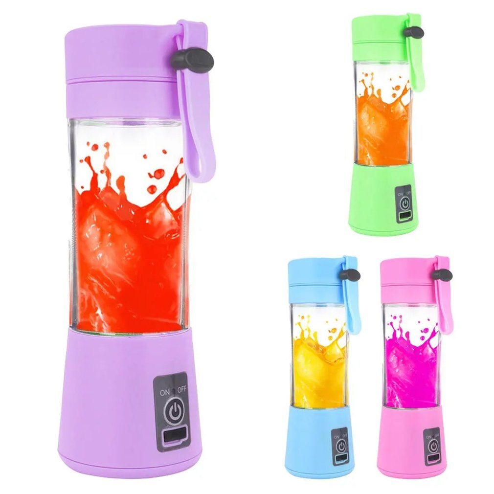 Portable Electric Juice Cup USB Electric Fruit Juicer Handheld Smoothie Maker Juice Cup USB Blender Charging Cable