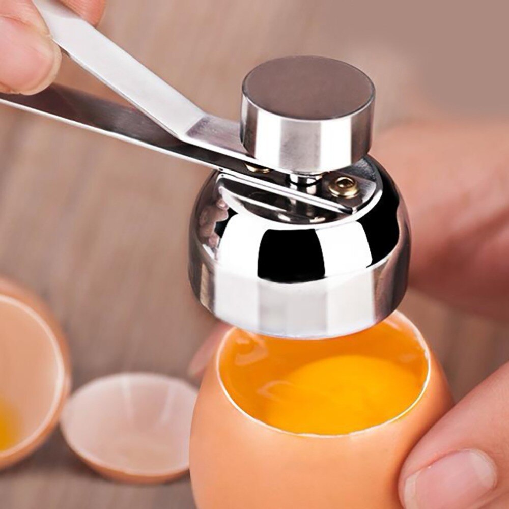 Roestvrij Staal Ei Opener Ei Shell Snijmachines Lijm Rijst Mes Open Keuken Tool thuis decoratie