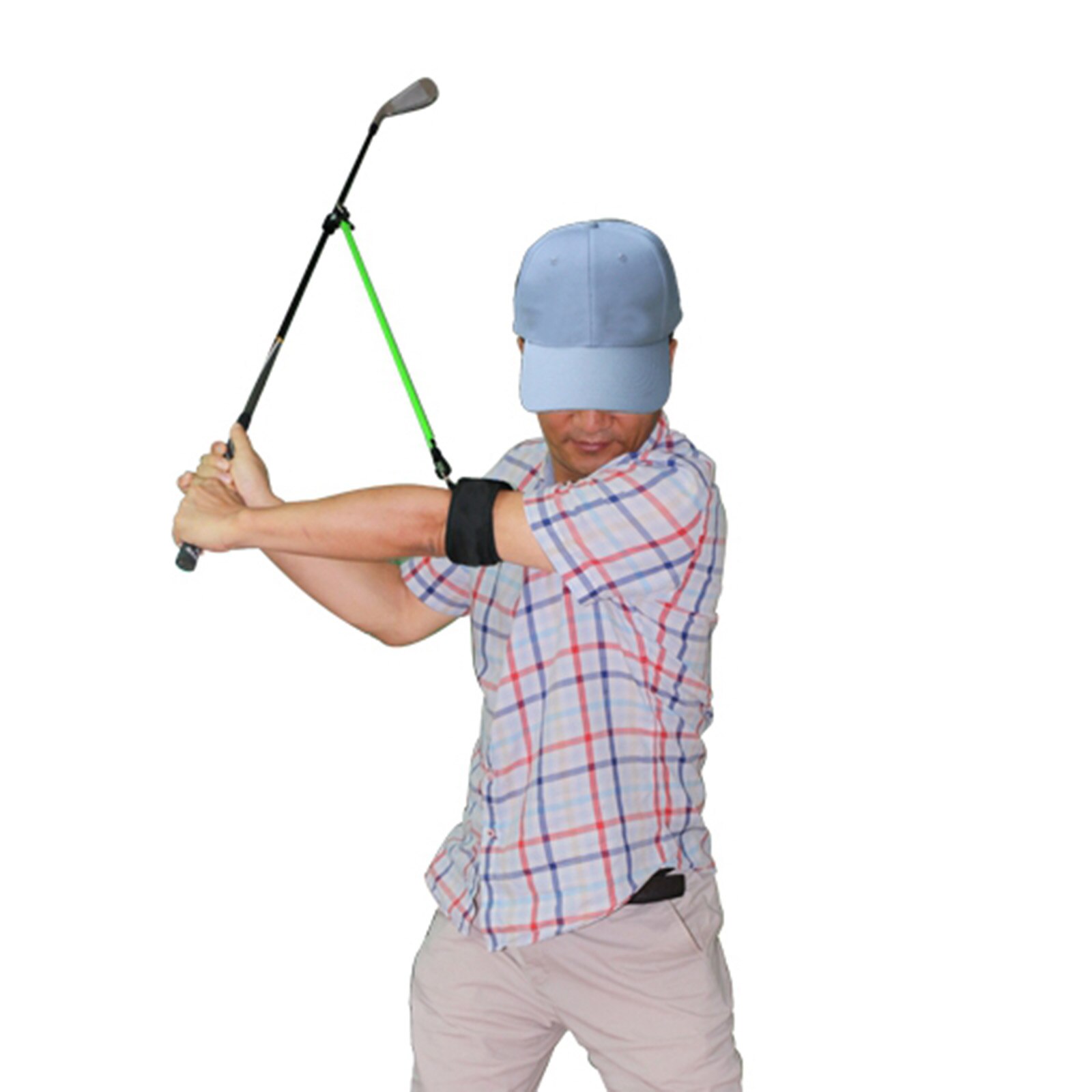 Golf swing træner armbånd swing holdning undervisning træningshjælpemidler til begyndere den korrekte swing holdning