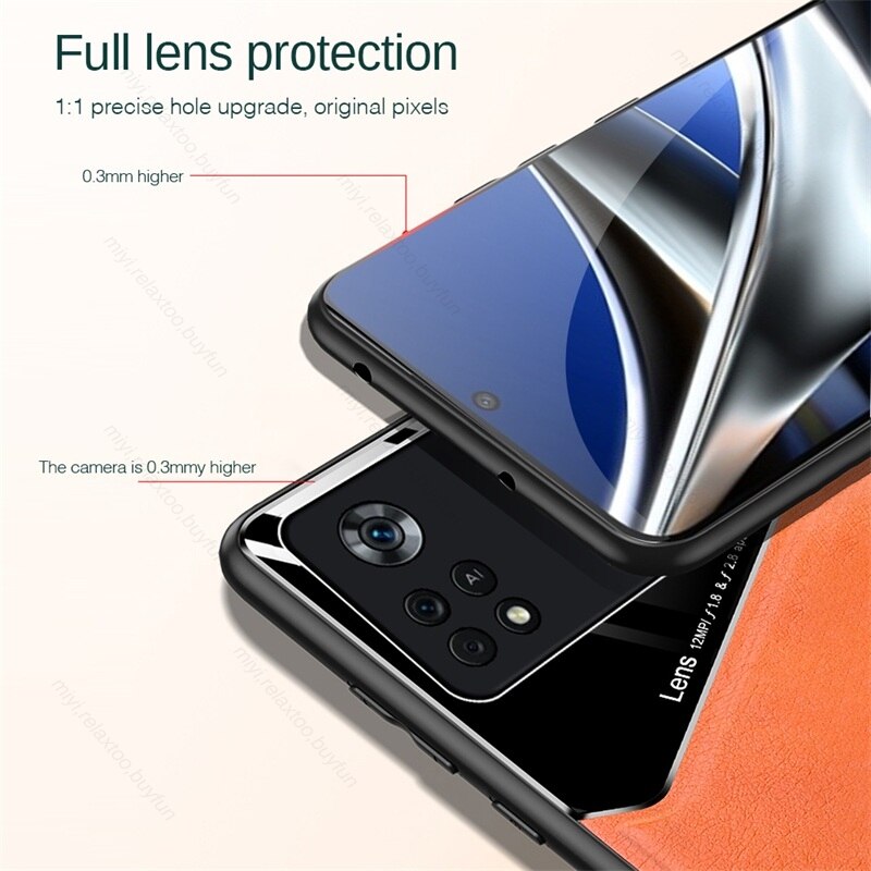 Luxus Leder Magnetische Abdeckung Für Xiaomi Poco X4 Pro 5G NFC 2201116PG 6.67 &quot;Weichen Stoßfest Stoßfänger Schützen Fundas x4Pro X 4 Pro