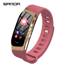 SANDA Bluetooth Smart Horloge Vrouwen Sport Horloge Mannen Hartslagmeter Bloeddruk Fitness Tracker Smartwatch voor IOS Android