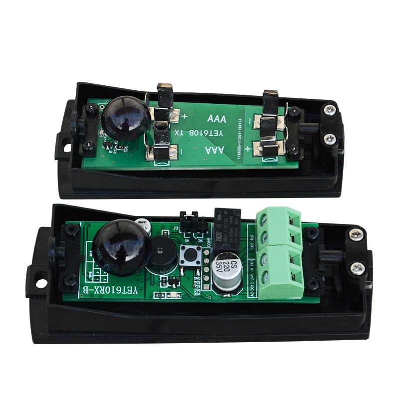 12VDC 24VDC 10m Battery powered safety beam Infrared Sensor Photo Eye Photocells infrared photocells door gate opener motor