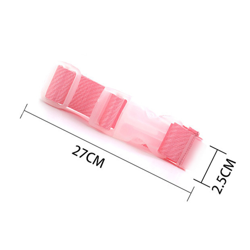 1PC 27x2.5cm Verstelbare Nylon Bagageriemen Reizen Accessoires Opknoping Gesp Bandjes Koffer Tas Bandjes Riem slot Haken