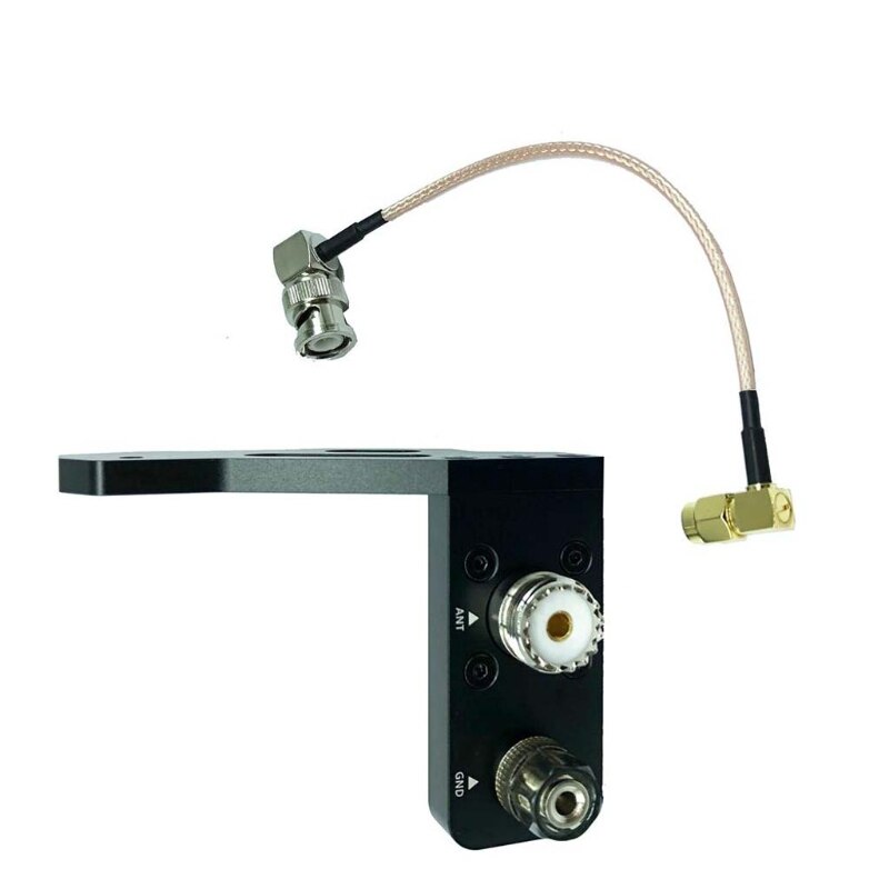 Portable Antenna Mount Quick Release Radio Shortwave Metal Antenna Mount Bracket 45BA