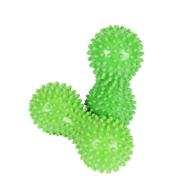 5B Behandeln Haltbarer Harter Erdnuss Massage Stacheligen Pinda Lacrosse Fitness Bälle Rolle einstellen Handheld für Füße/sterben fuß/Arm 16*8cm