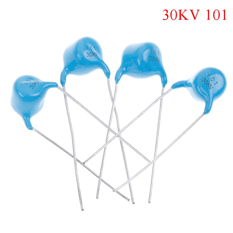 Prácticas 10 Uds de alta tensión condensador de cerámica 30KV 101K 30KV 100P 100PF 101