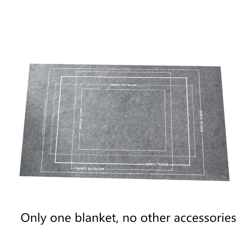 Puzzel Roll Mat Puzzel Opslag Puzzel Saver Floor Tapijt Milieuvriendelijk Mate: GRAY