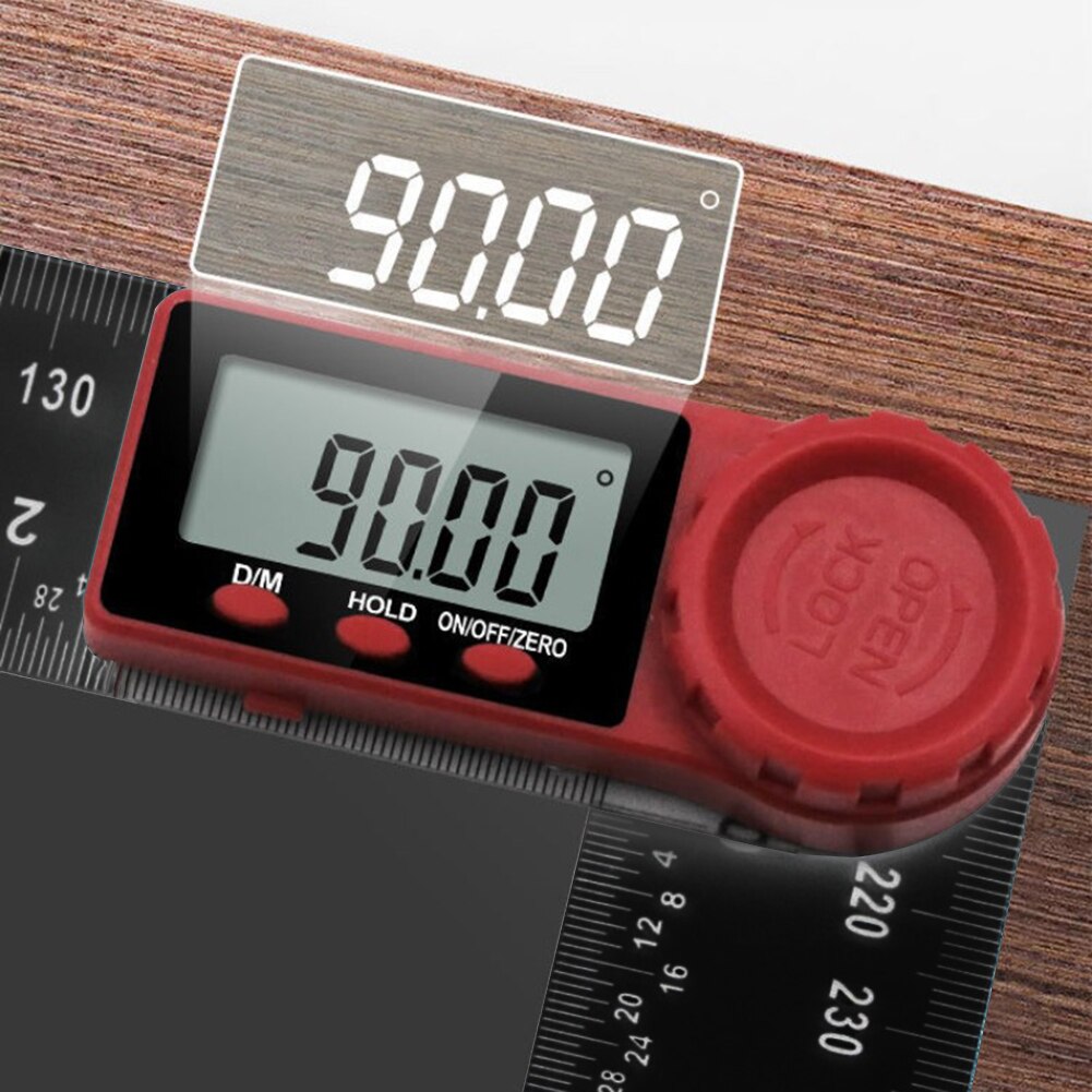 300mm digital instrument angle inclinometer angle digital scale electronic goniometer protractor angle detector