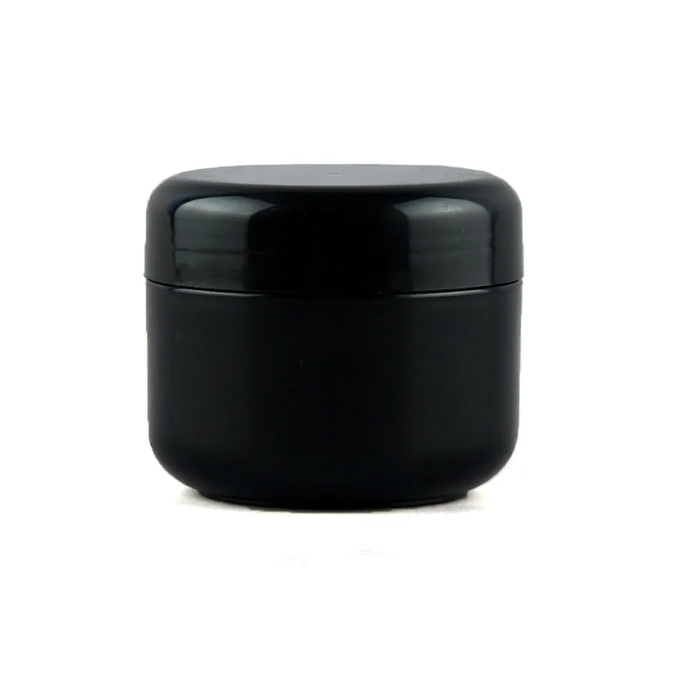 Frascos de plástico rellenables para maquillaje y cosméticos, tarros vacíos para crema facial, contenedores de almacenamiento de loción y sombra de ojos, 10 Uds., 10g-100g: plum / 10 ml