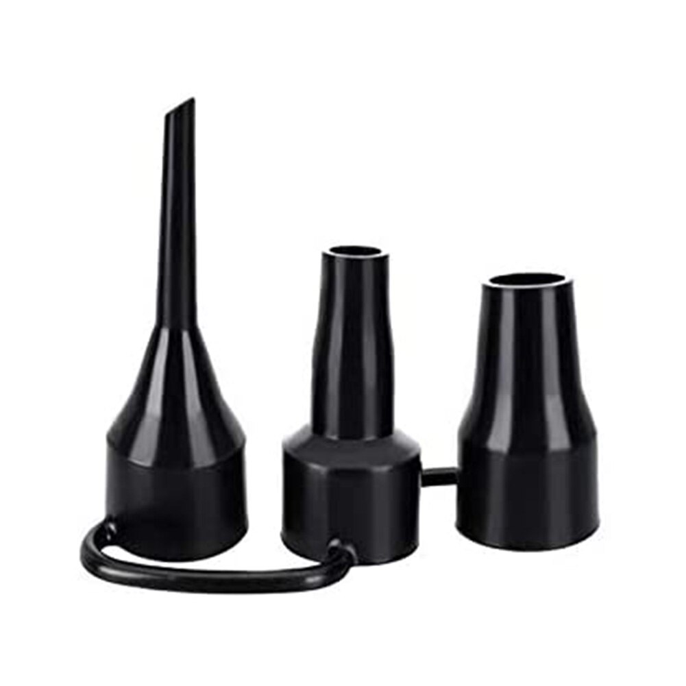 Adaptateur de pompe à buse en plastique, gonfleur d'air, buses de rechange, 3 tailles, remplacement de la buse de pompe mondstuk